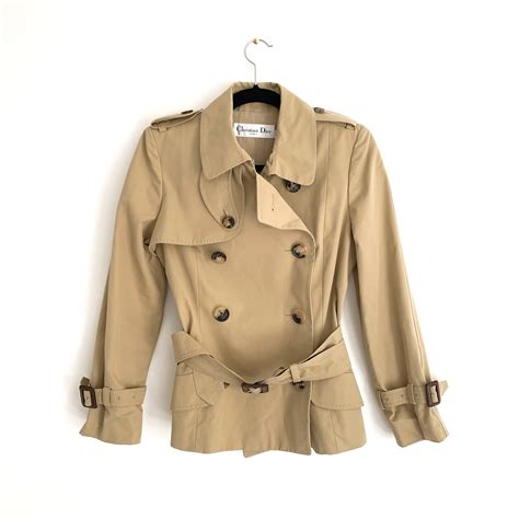 christian dior trench coat|christian dior trench coat women's.